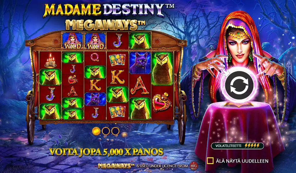 Madame Destiny Megaways Arvostelu